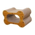 thumbnail image 4 of Almencla Cat Scratcher Furniture Protector Multipurpose Decor Corrugated Paper Cat Lounge Double nest, 4 of 8