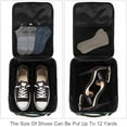 thumbnail image 3 of Swan Premium Polyester Shoe Containers - Ideal 9x12in Shoe Box Storage Organizer for Clutter-Free Closet - Durable & Spacious - for Sneakers & High Heels, 3 of 7