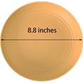 thumbnail image 2 of LuckyZone 7.8 Inches Unbreakable Wheat Straw Plates - Reusable Plate Set - Dishwasher & Microwave Safe - Perfect for Dinner Dishes - Healthy, BPA Free & Eco-Friendly (7.8 Inches), 2 of 10