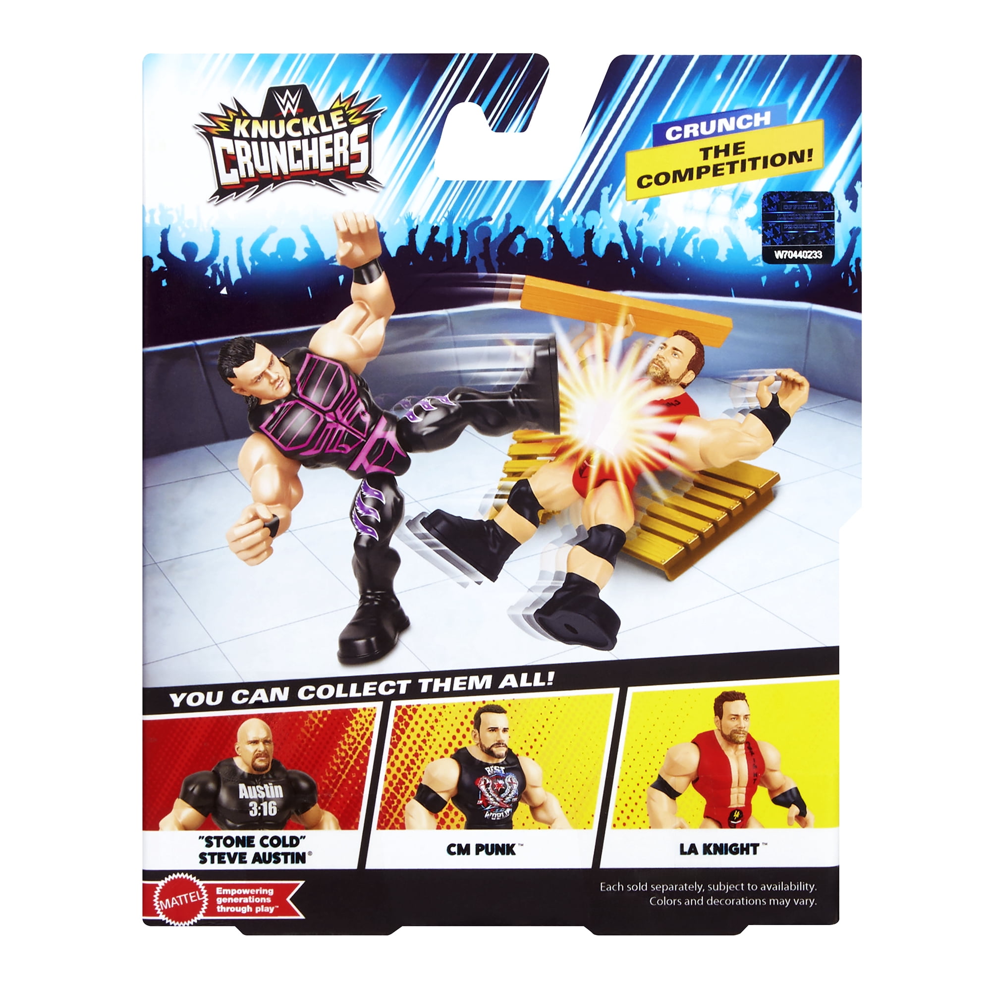 Dominik Mysterio - WWE Knuckle Crunchers 3 Mattel WWE Toy Wrestling Action Figure