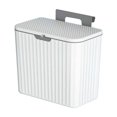 thumbnail image 4 of Hanging Kitchen Waste Bin with Lid Wall Mounted Over Door Trash Can L0K8, 4 of 6