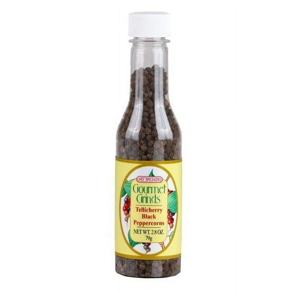 Chef Specialties  2.8 oz Malabar Black Peppercorns