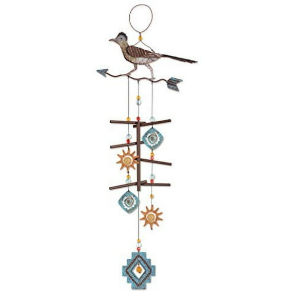 Sunset Vista Designs Roadrunner on Arrow Wind Chime, 28"