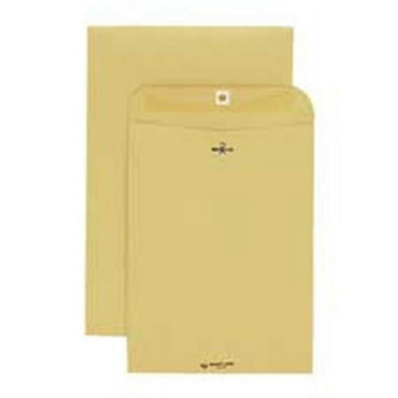 Quality Park Products QUA37755 Heavy-Duty Clasp Envelope- 32Lb- 6in.x9in.- Kraft