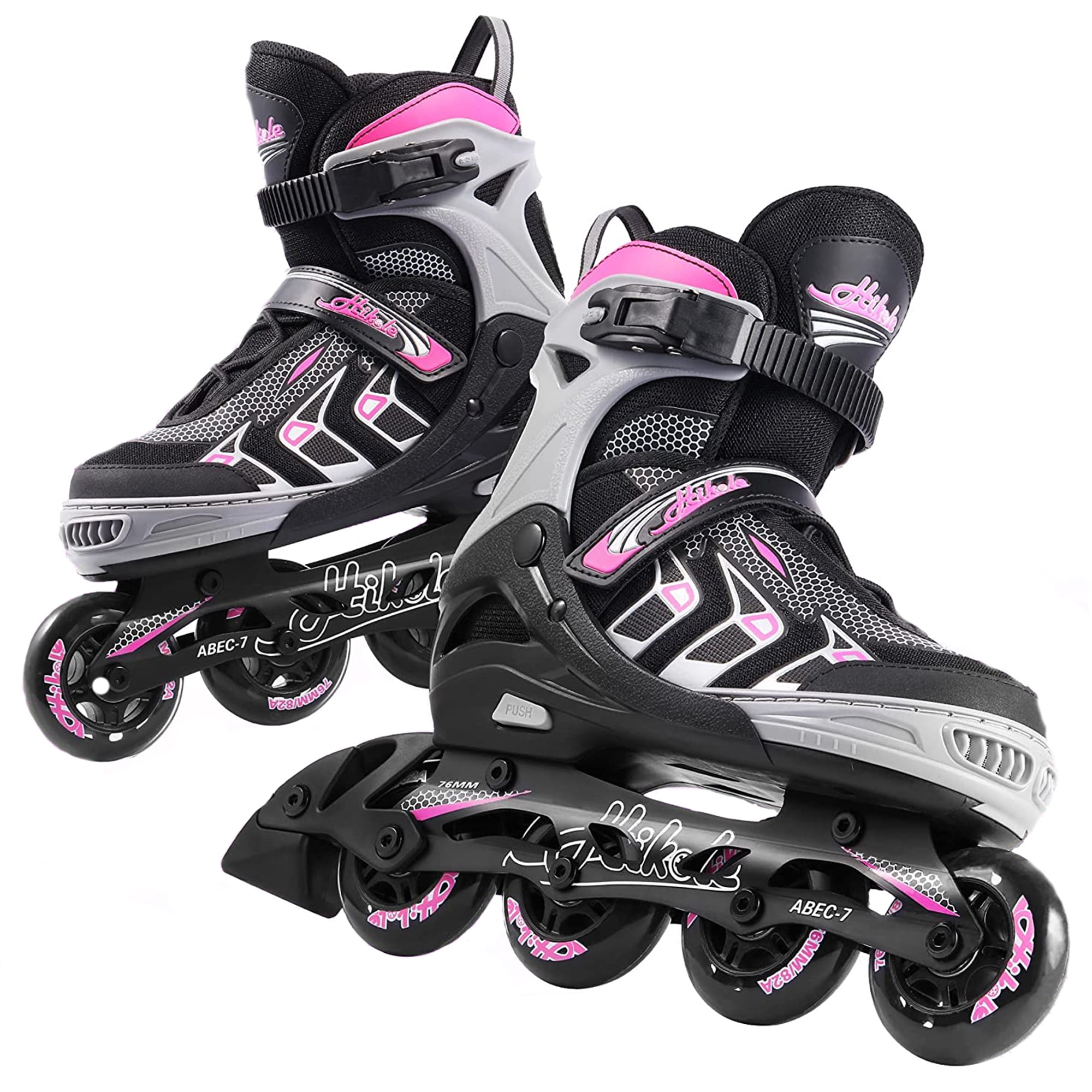 3 Size Adjustable Youth/Adult Inline Skates Safe and Durable Inline