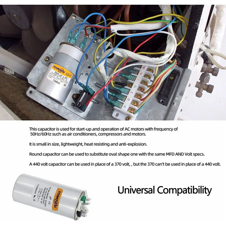 Understanding Air Conditioner Capacitor AC Dual Capacitor Wiring Diagrams