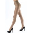 thumbnail image 2 of Levante Women's Levante Sheer Tights with Built-in Bikini Brief - Womens - Female, Small, Nero, 2 of 2