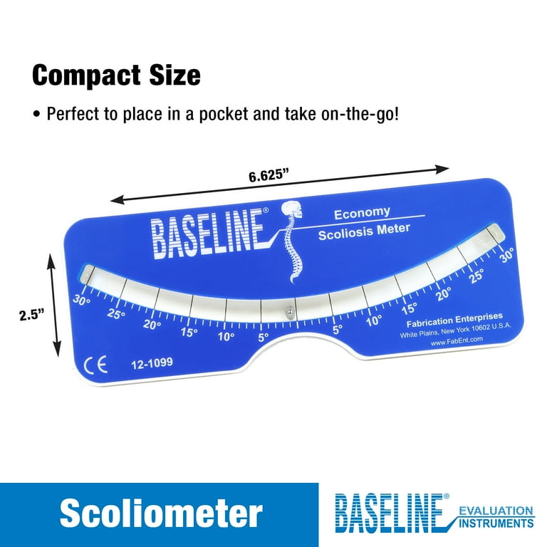 Baseline Scoliosis Meter - Plastic Economy Baseline Scoliosis Meter - Plastic Economy
