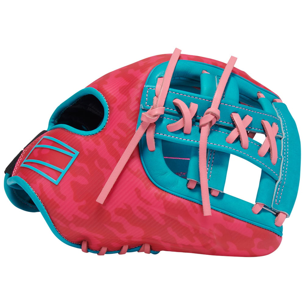 thumbnail image 4 of Rawlings LE REV1X Electric Unicorn 11.5" Baseball Glove (REV204-32TE) Pink/Blue 11.5, 4 of 5