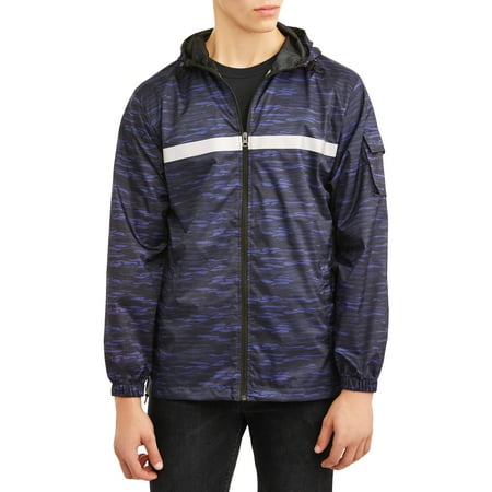 - Pnw Men's full zip rain jacket, up to size 3xl