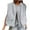 Gray, variant on Hvyesh Women Casual Zip Up Vest Cargo Ruched Hem Lightweight Sleeveless Blazer Oversized Jackets Top with Pockets