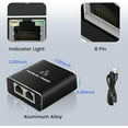 Devicenet Splitters Duomigo Ethernet Splitter 1 to 2, 1000Mbps RJ45 Network Splitter with ...