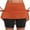 Orange, variant on cfhntfmh Tennis Skirt for Women 2 in 1 High Waisted Athletic Golf Skorts Running Workout Skirts Lightweight Skirt Shorts for Running
