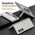 thumbnail image 5 of for Samsung Galaxy Z Fold 6 Case, Stylish Wristband Kickstand Silicone Screen Protector Drop Protective Skin-Friendly Shockproof Folding Case Cover for Samsung Galaxy Z Fold 6, White, 5 of 7