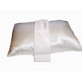 thumbnail image 2 of JUPA Place Luxurious Satin Silk Pillowcase Pair - Soft & Breathable 20 x 26 Inch Pillow Cover for Standard Size Pillows White Silky Smooth Pillowcases for Hair & Skin (2-Pack), 2 of 3