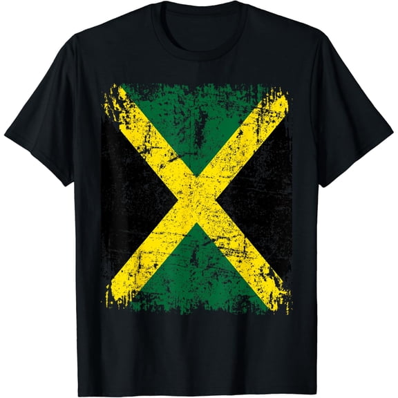 JAMAICA Flag Vintage | Men Women Kids | JAMAICA T-Shirt