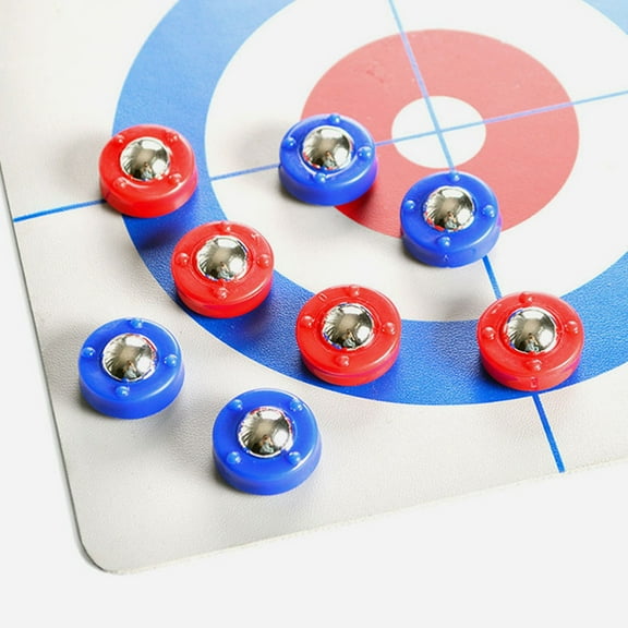 24pcs Mini Shuffleboard Tabletop Rollers Balls Shuffleboard Curling Replacement Accessories