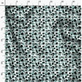 thumbnail image 3 of Soimoi Florals Print,Cotton Poplin, Sewing Fabric Sold by The Yard 42 Inch Wide,Sewing Craft Quilting/Quilt Making Fabric, Black, White & Blue, 3 of 6