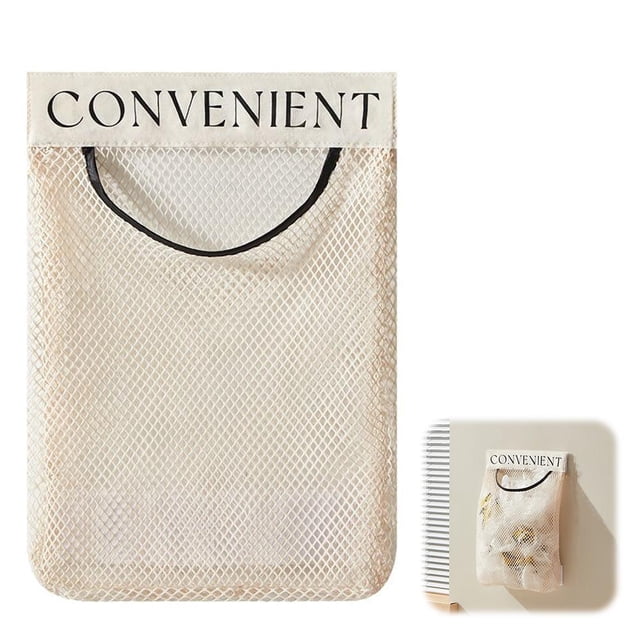 SharkTRUE 3-Packs Breathable Mesh Storage Bag Elastic Foldable Organizer for Clothes, Toys & Home