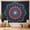 D, variant on XaaKee Tapestry Wall Hanging, Bohemian Mandala Red Ethnic Decorative Pattern Tapestry For Bedroom, High-Quality Polyester Large Tapestry For Living Room Bedroom Decor, 60x40Inch