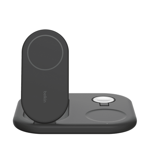 Cargador Inalámbrico Magnético 3 en 1 con Qi2 de 15 W Belkin