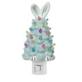 thumbnail image 3 of Easter Bunny Tree Plug In Lighted Resin Decor - 6.3" Illuminated Bunny Tree with Colorful Accents - Spring Easter Decoration Indoor for Tabletop, Shelf, Mantel & Seasonal Display (Pink), 3 of 7