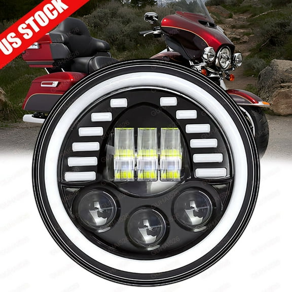 7"inch LED Headlight Turn Signal  For Harley Davidson Street Glide Special FLHXS