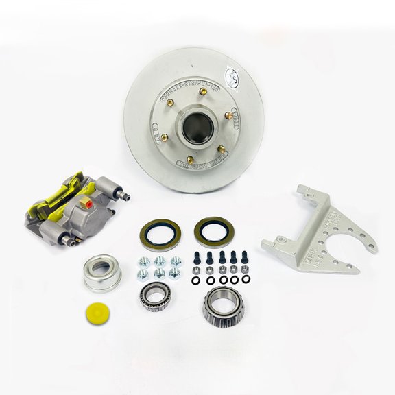 Southwest Wheel 5,200 lbs. Maxx Finish Trailer Axle Disc Brake Kit for One Wheel