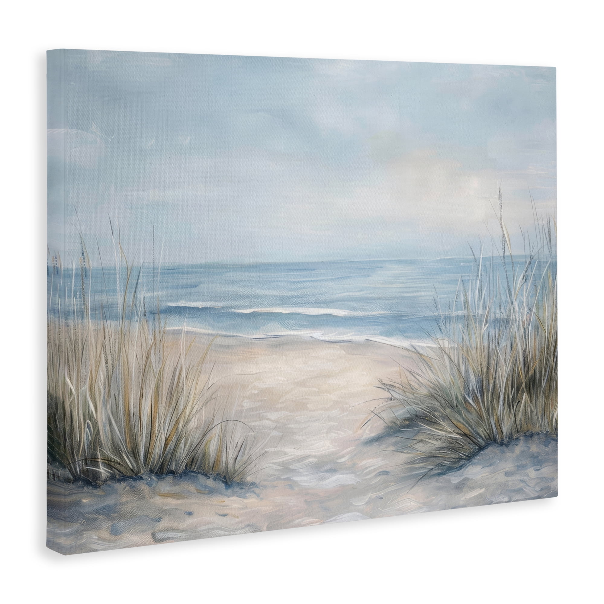 Stupell Industries To The Beach Tranquil Landscape Canvas Wall Art, design by Petal Prints Design