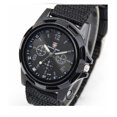 thumbnail image 1 of Reloj de pulsera de nailon de moda para hombre, sencillo, con correa de tela, reloj militar, tendencia, reloj deportivo con aguja luminosa, reloj para hombre y mujer, 1 of 5
