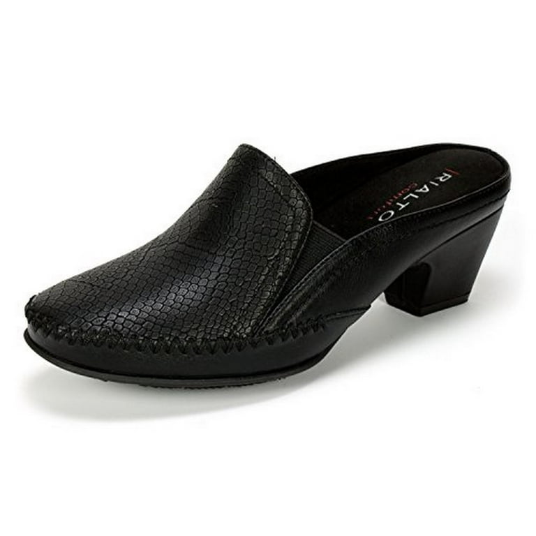 rialto vette women s clog black 6 m Walmart