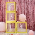 thumbnail image 2 of BalsaCircle 4 Pieces Iridescent 5" Number 1 Cardstock Stickers Backdrop Wall Party Decorations, 2 of 8