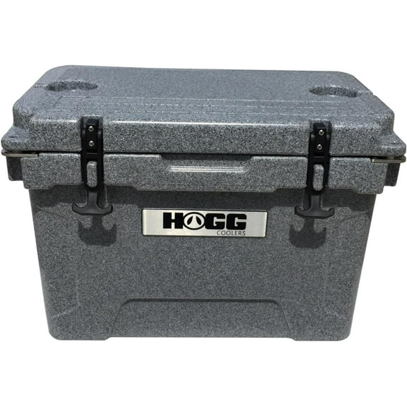 Hogg (Frosted Gray) 20 QT Insulated Cooler with Handle, Ice Chest Coolers for Camping, Drinks, Outdoors