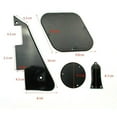 thumbnail image 2 of Pickguard Support Archtop&Screw Cavity Switch Cover pour Guitare Électrique Les Paul, 2 of 6
