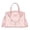 Pink, variant on Wrangler Lace Tote Bag for Women, Medium Crossbody Top Handle Handbags Ladies Satchel Elegant Purse Charms for Wedding Gift, Pink