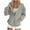Gray, variant on Full Zip Hoodie Over Face for Womens Long Sleeve Zip Up Hoodie Coats Tunic Winter Hoodies Sweatshirts Coat Outwear Warm Jacket