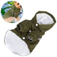 thumbnail image 1 of YLSHRF Imperméable pour Animaux en Polyester, Imperméable à Capuche pour Animaux, Animaux pour Chiens, 1 of 8