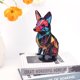 thumbnail image 1 of Escultura de metal de fauna FLhrweasw decoración de escritorio de animales, 1 of 9
