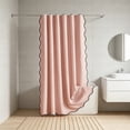 thumbnail image 1 of Large Waterproof Polyester Shower Curtain with Rustproof Grommets, 70.87x78 inches, Multiple Colors, Easy to Install and Clean, 1 of 6