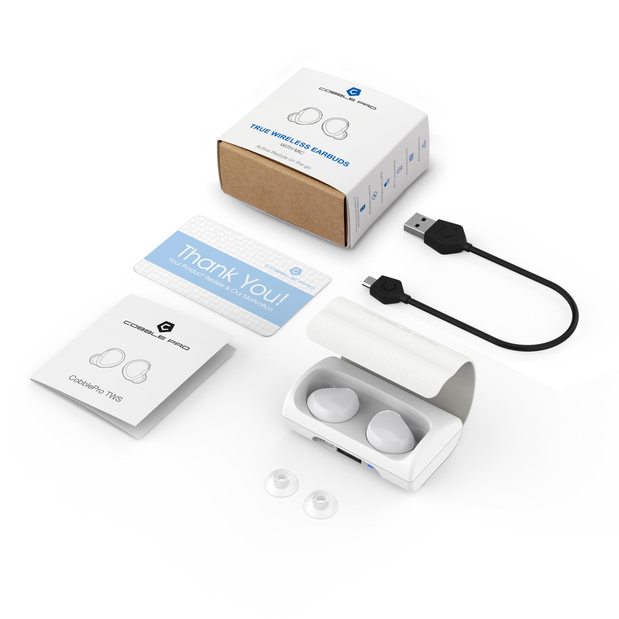 cobble pro true wireless earbuds