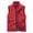 Red, variant on CCRFTGI Mens Vest Lightweight Outdoor Sleeveless Stand Collar Work Casual Jacket Zip Up Travel Hiking Fishing Vest With Multiple Pockets Red L