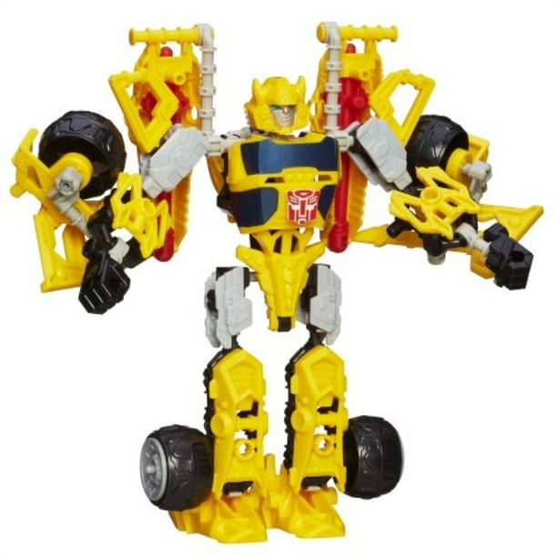 transformers constructbots triple changers bumblebee buildable action