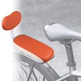 thumbnail image 2 of Cojín de asiento para bicicleta de asiento trasero de bicicleta con respaldo de retroceso espeso para la bicicleta absorbente para bicicleta trasero Marrón, 2 of 4