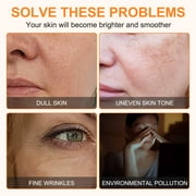 Elbbub Premium 20% Vitamin C Serum for Face 2 Pack,Hyaluronic Acid|Retinol|Amino Acids,Boost Skin Collagen,Brighten Hydrate & Plump Skin,Anti Aging & Wrinkle Facial Serum