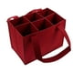 thumbnail image 1 of Baúles de almacenamiento, bolsa enfriadora de vino, bolsa para 6 botellas de vino con divisor, estuche de viaje con aislamiento para vino, bolsa térmica con asa, ideal para picnics, días de playa, fie, 1 of 5