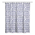 thumbnail image 2 of Creative Products Navy Painted Strokes  71x74 Shower Curtain, 2 of 2