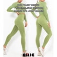 thumbnail image 4 of QRIC Women Leggings Smile Contour High Waist Workout Gym Yoga Pants Tummy Control Activewear Slimming Tights, 4 of 6