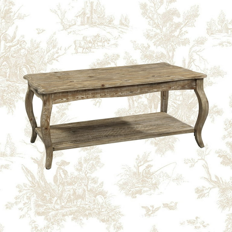Francoise solid wood coffee table outlet