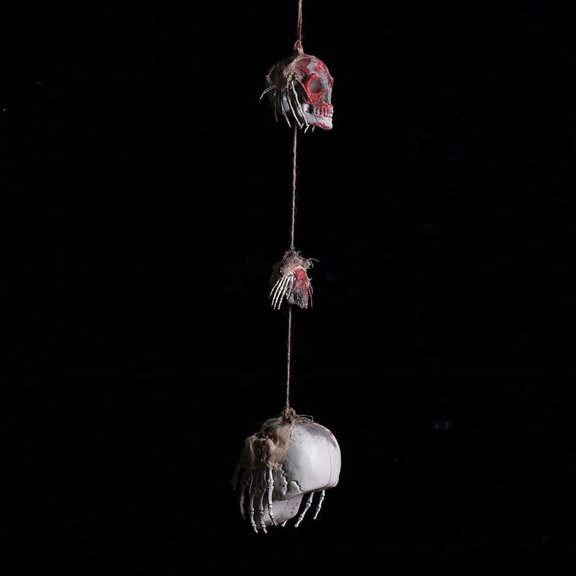 Halloween skull series realistic decoration bar pendant hanging haunted house pendant
