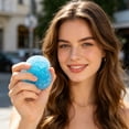 thumbnail image 5 of Yardvibe Bayberry Squishies, 2.4" Realistic Cute Squeeze Stress Fruit Ball for Anxiety Relief, Soft Sensory Fidget Ball for Adults, Party Favor Gifts (Blue), 5 of 6
